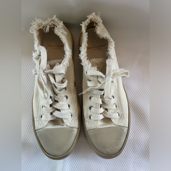 Saint Laurent Canvas Sneakers - Picture 3 of 6